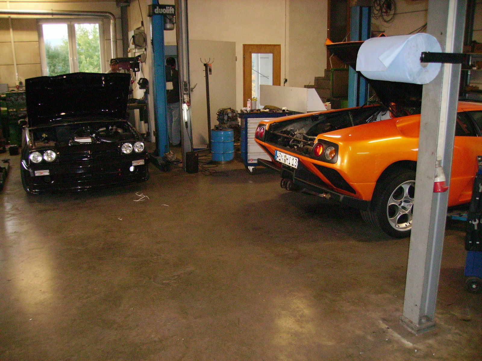 Heck emblem/schriftzug