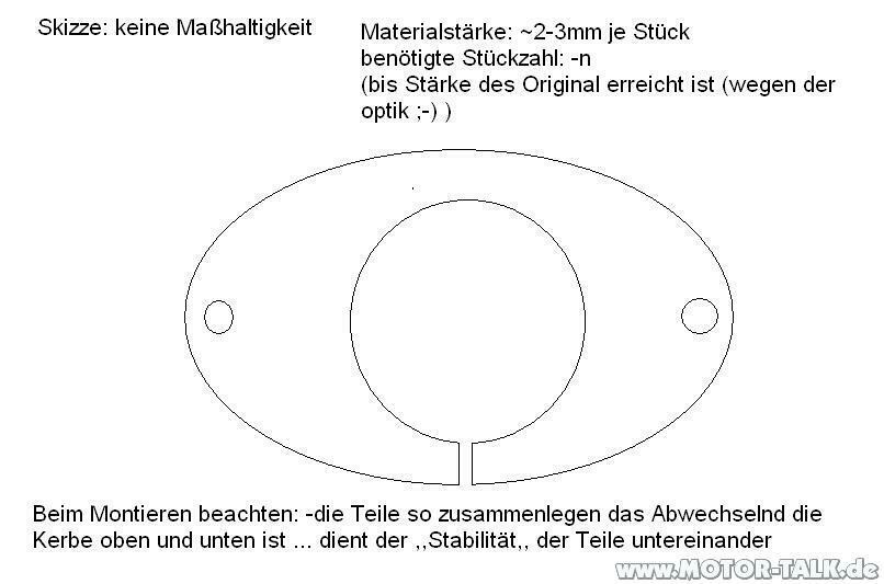 Auspuffschelle gebrochen - Fern der Heimat