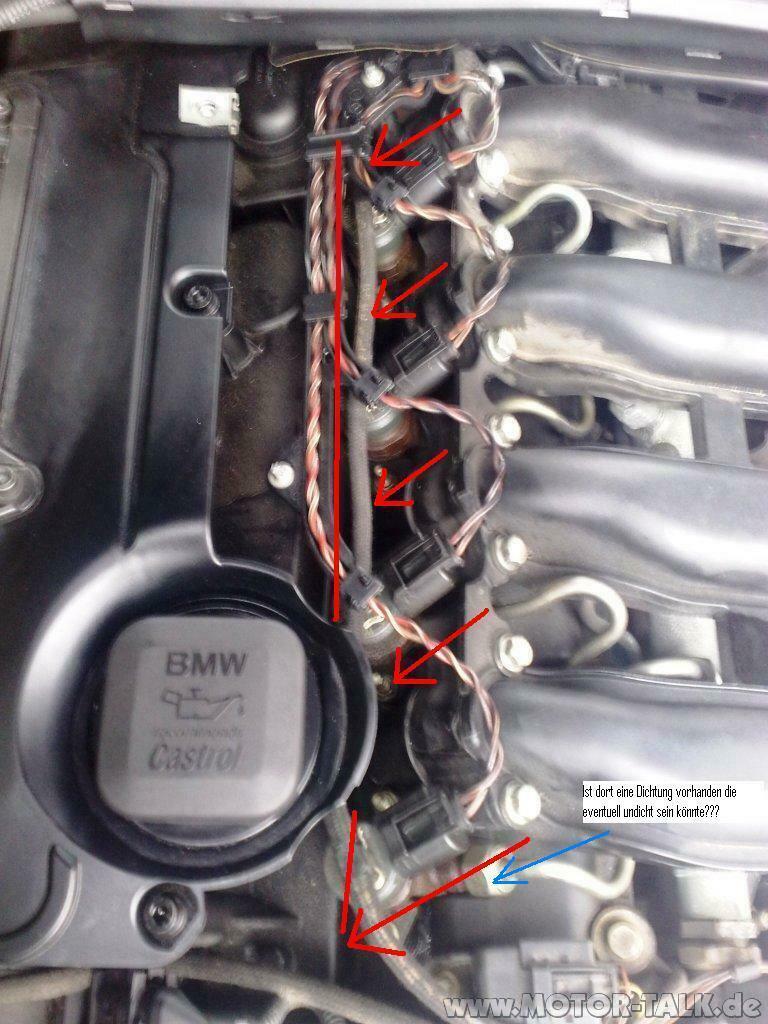 Dichtung defekt am Injektor? Mit Bild