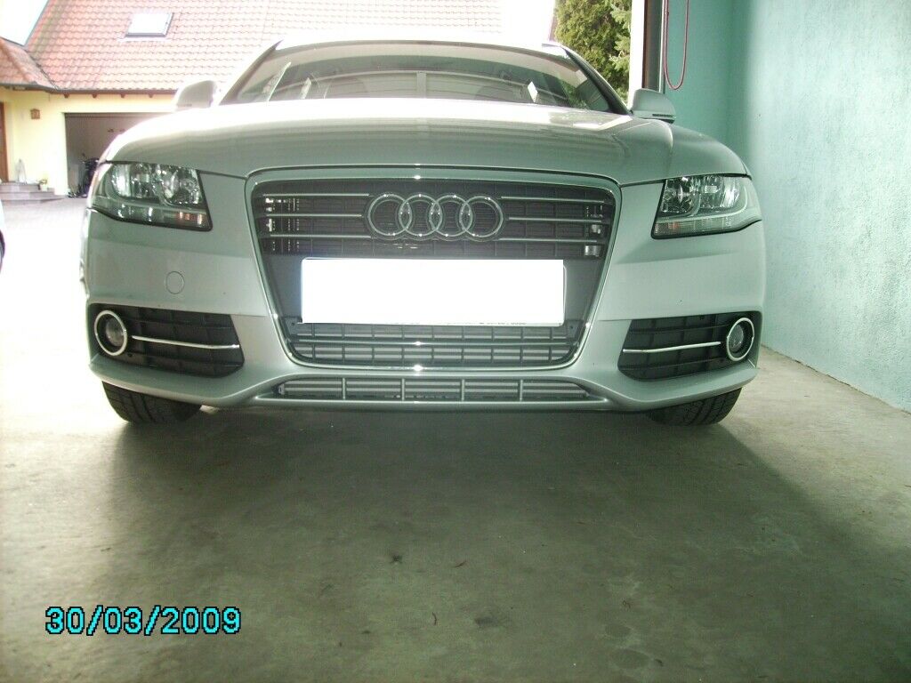 Chromzierleisten für den Singleframe Grill