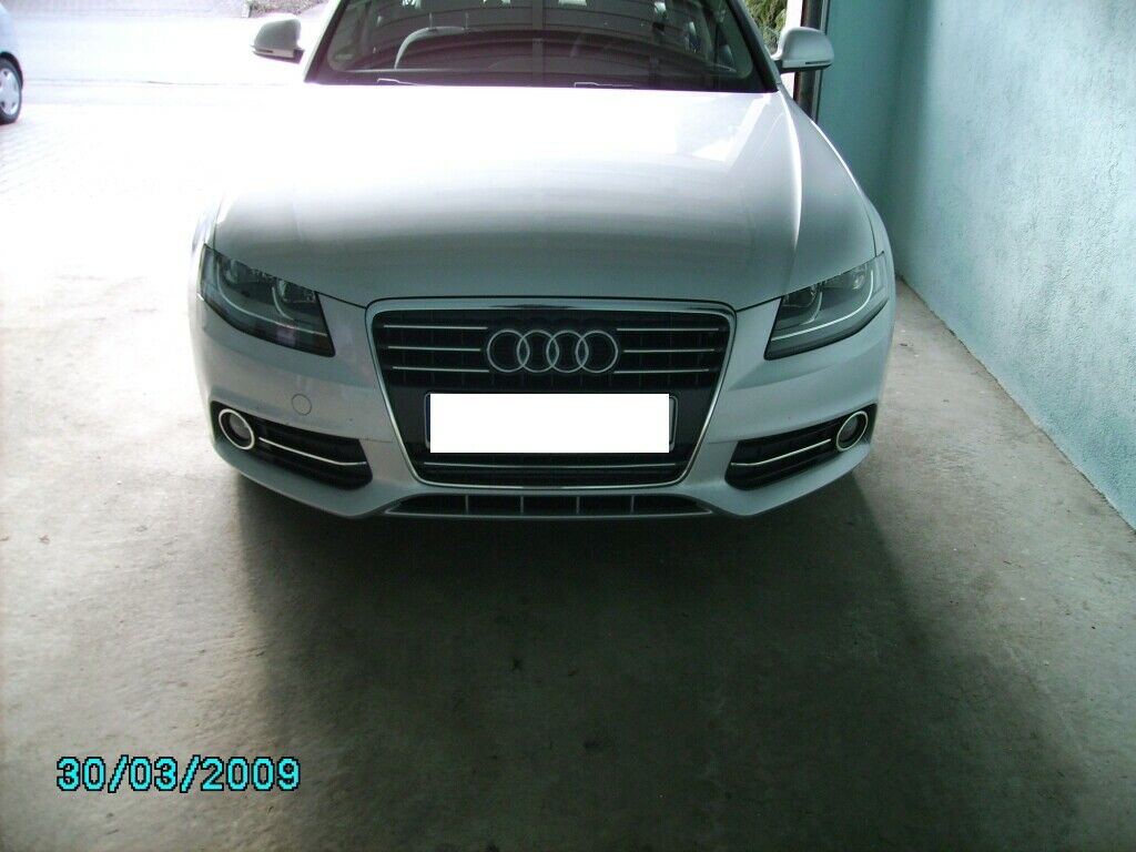 Chromzierleisten für den Singleframe Grill