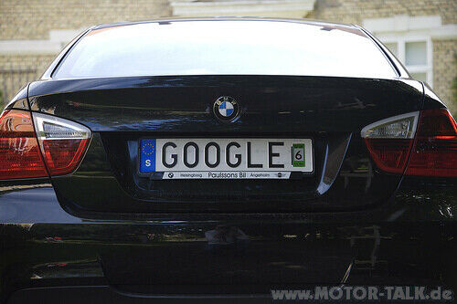 Wunschkennzeichen für M3