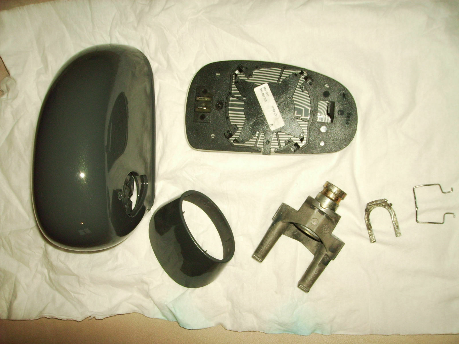 Audi TT Spiegel Nimbusgrau