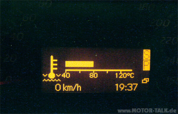 Motortemperatur bei Diesel: 60-80°C, ok?