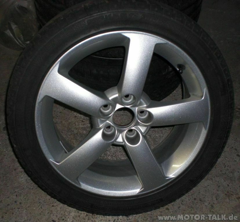 Original Saab 17 Zoll Komplettradsatz Vector m.Conti SportContact2 225/45R17 94W