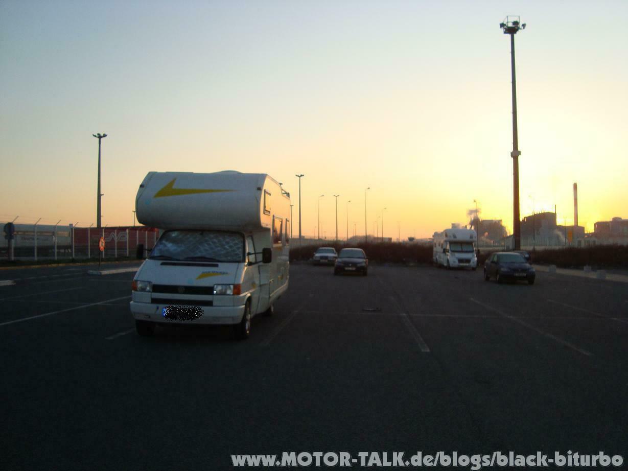 Fährplatz in Calais