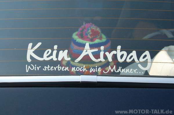Beifahrerairbag oder nicht - wie erkennen...? (Mist...)