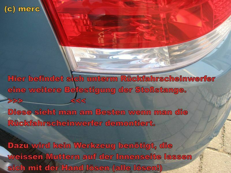 Nachrüsten eines Park Pilot / Park Distance Control PDC