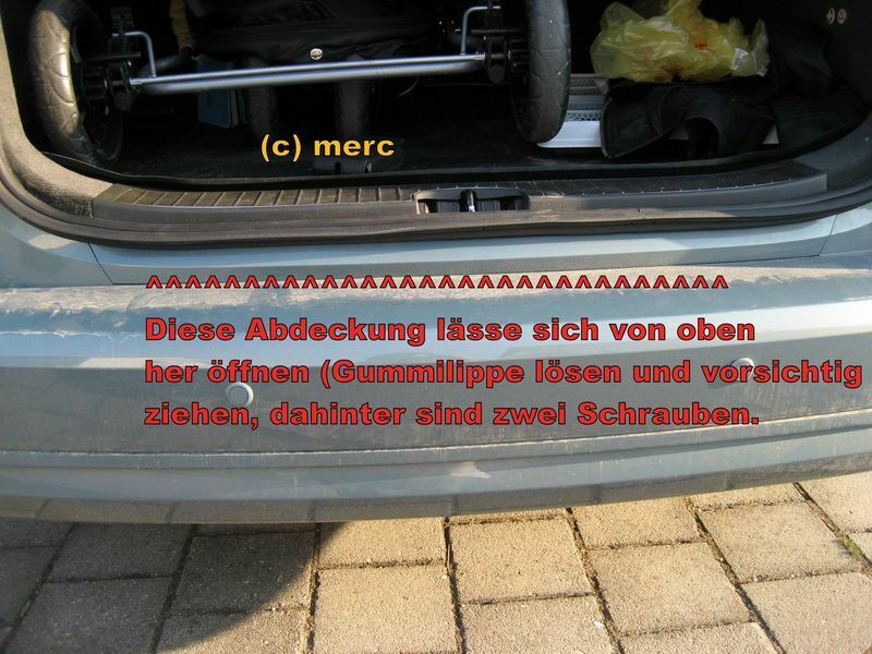 Nachrüsten eines Park Pilot / Park Distance Control PDC