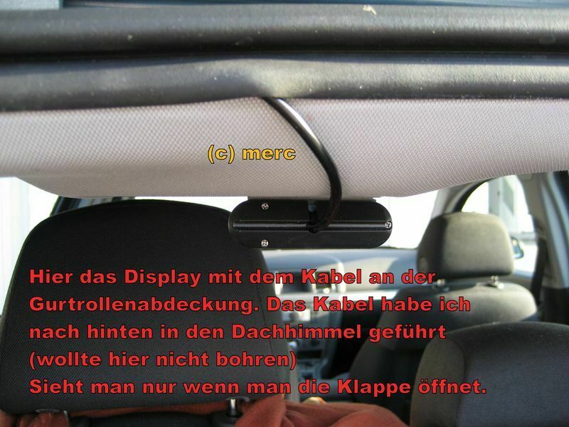 Nachrüsten eines Park Pilot / Park Distance Control PDC