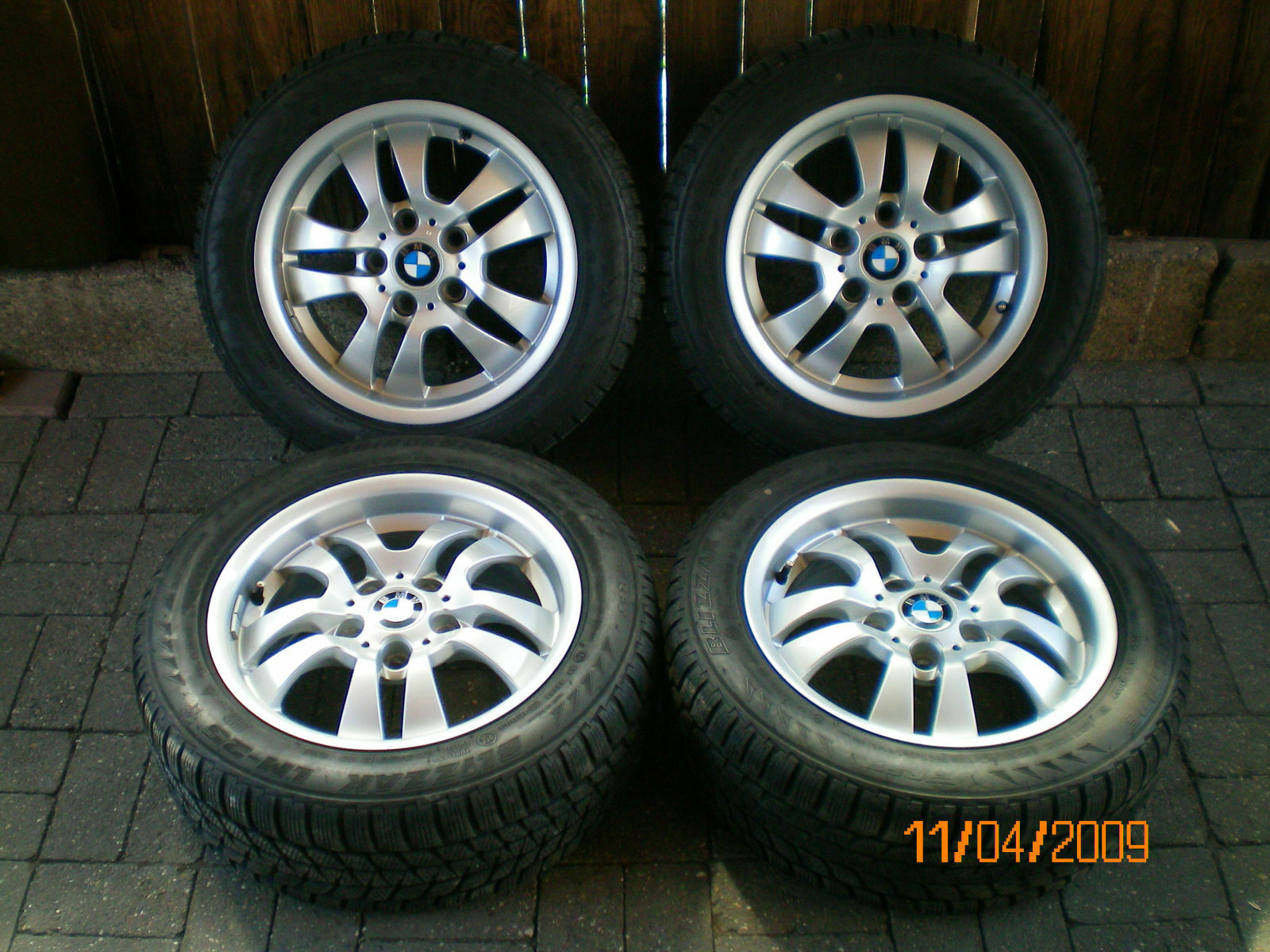Original BMW Winterradsatz 3er e9x Styling 154 und 155