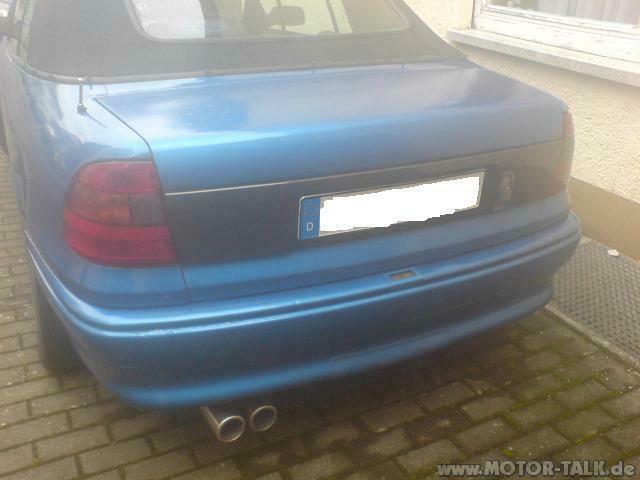 Schlachtfest Astra F Cabrio mit C20XE