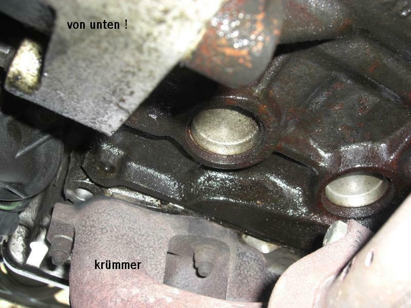 ... und er leckt immer noch Öl... Was soll ich jetzt tun?