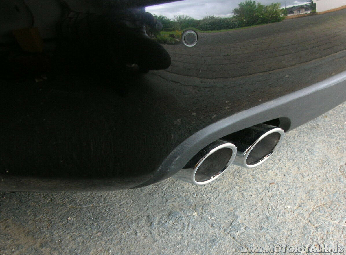 Endrohrblenden Edelstahl