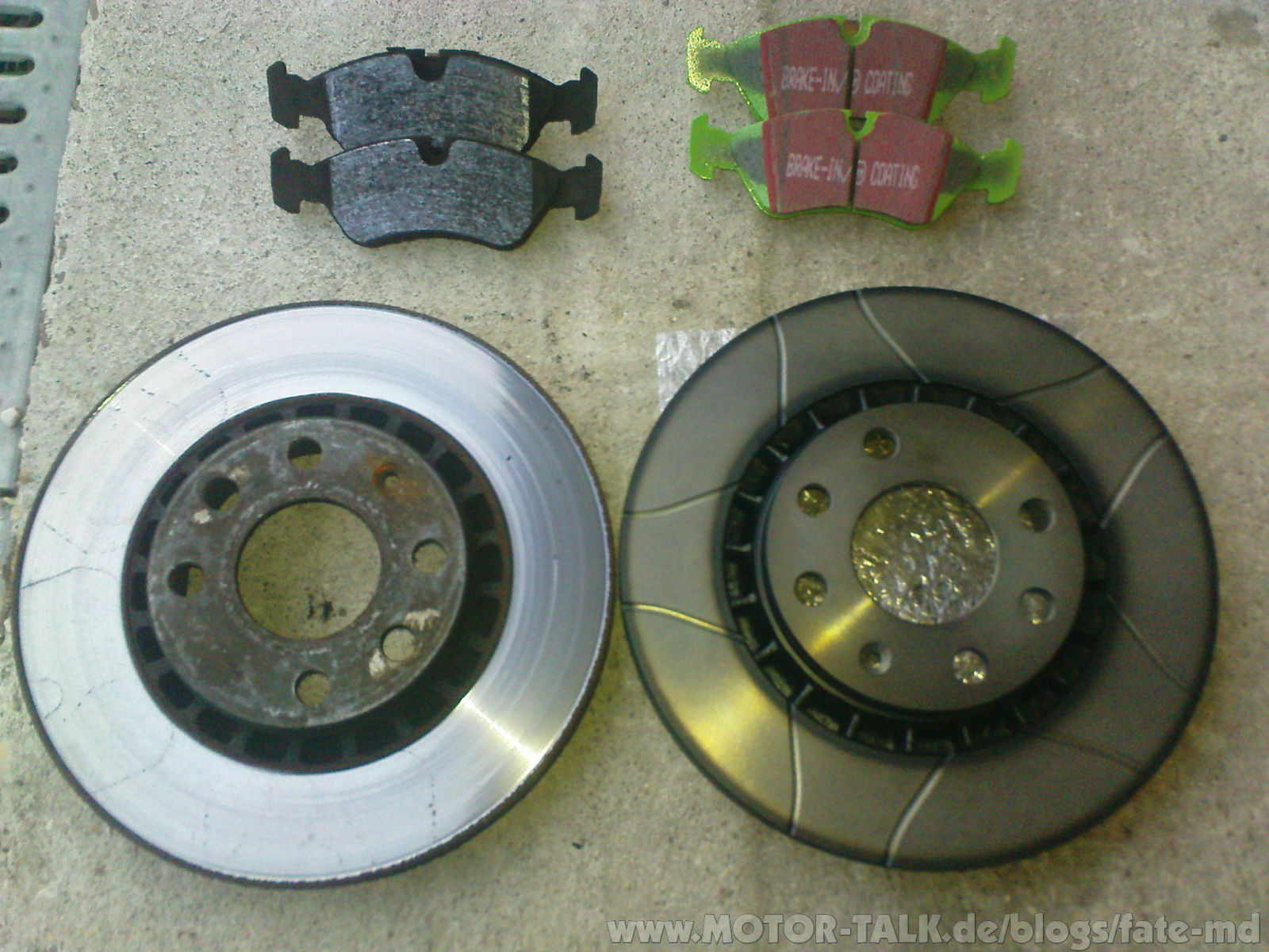 Brembo Maxx + EBC Green