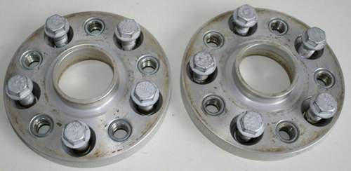 20mm (2x10mm) ST Spurverbreiterung Spurplatte Audi Schwarz