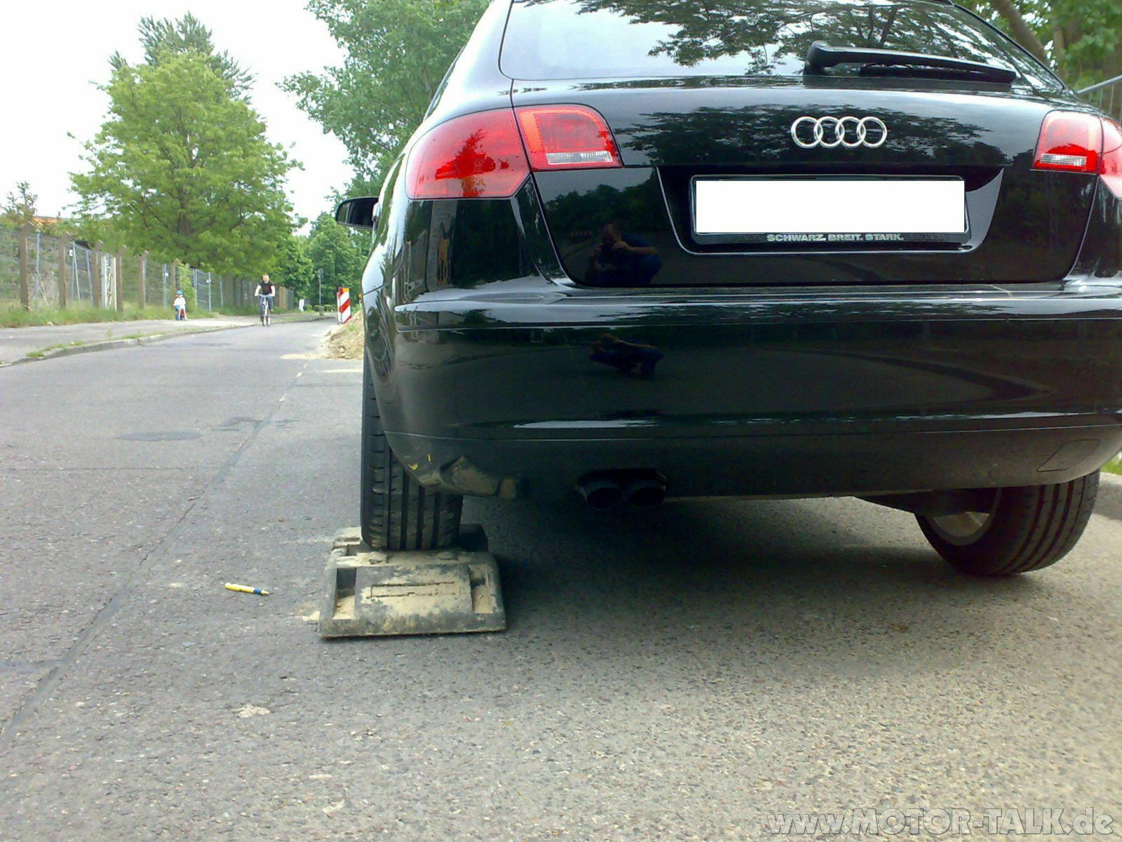 Audi "Händlerbranding" bei Werksabholung