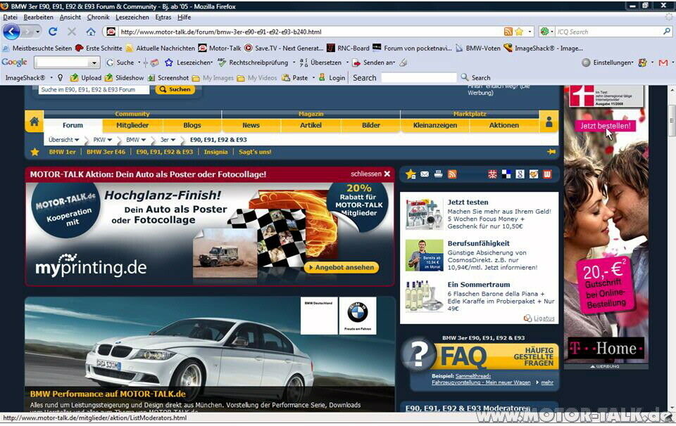 Ganzer Bildschrim voller Werbung... MUSS DAS sein?