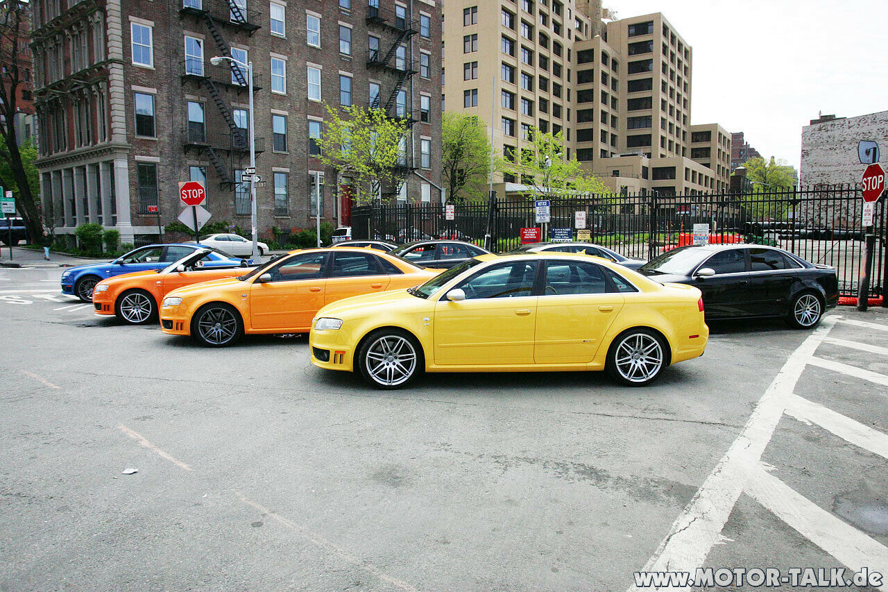 5 Segmentspeichenfelge auf RS4 B7