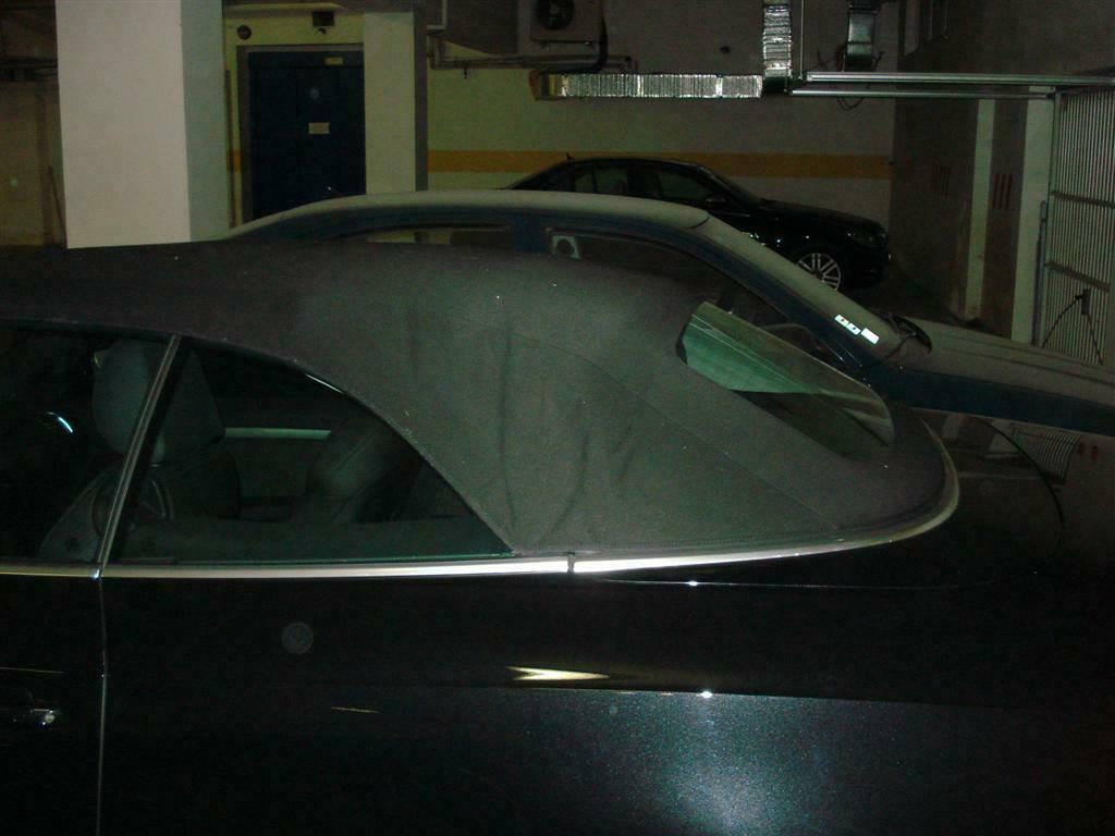 A5 Cabrio - Falten im Stoffdach