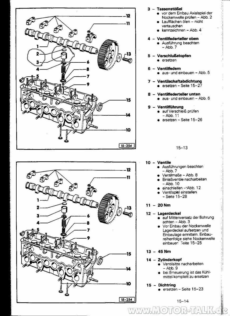 Es fehlt was im 3. und 4. Gang
