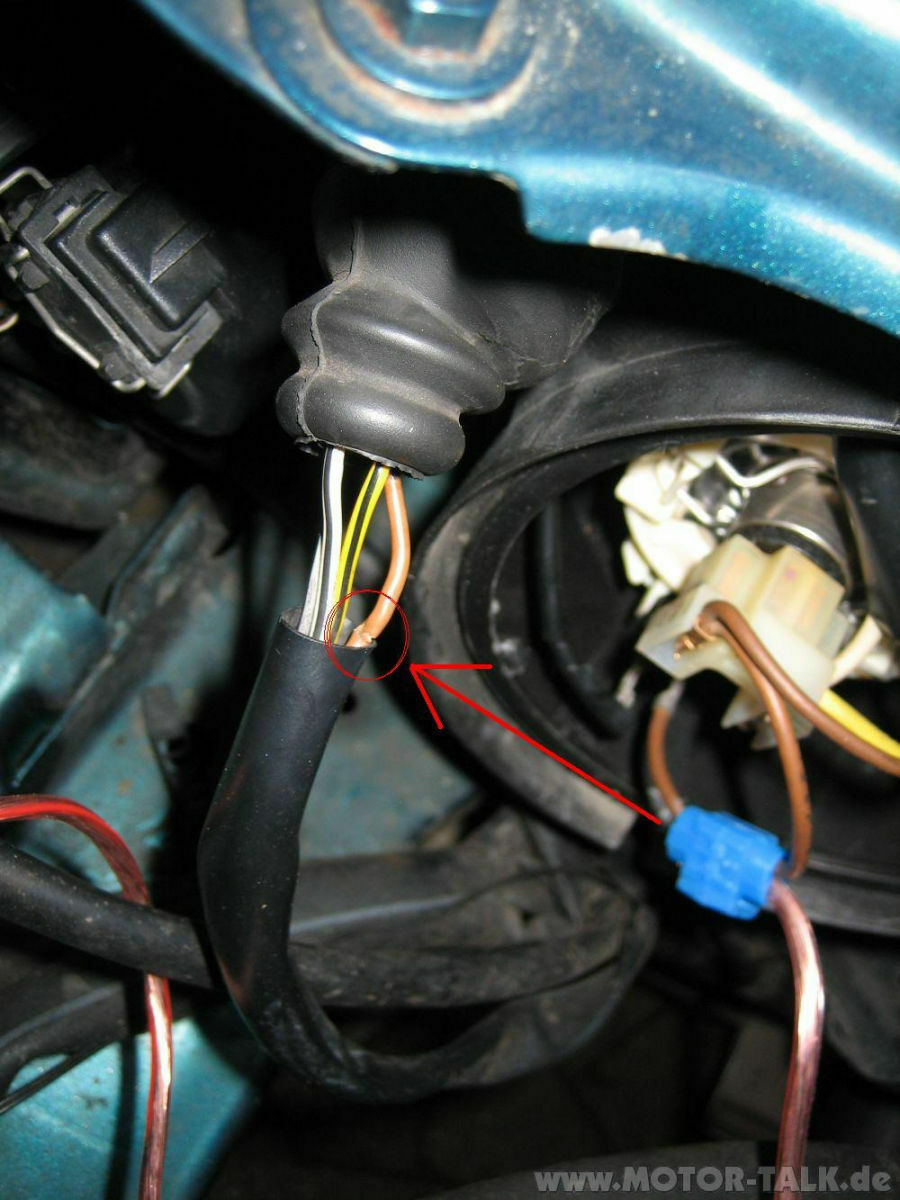 Audi 80 B4 Lichtproblem