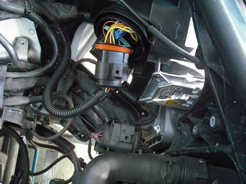 Bordnetzsteuergerät für Scheinwerfer wechsel