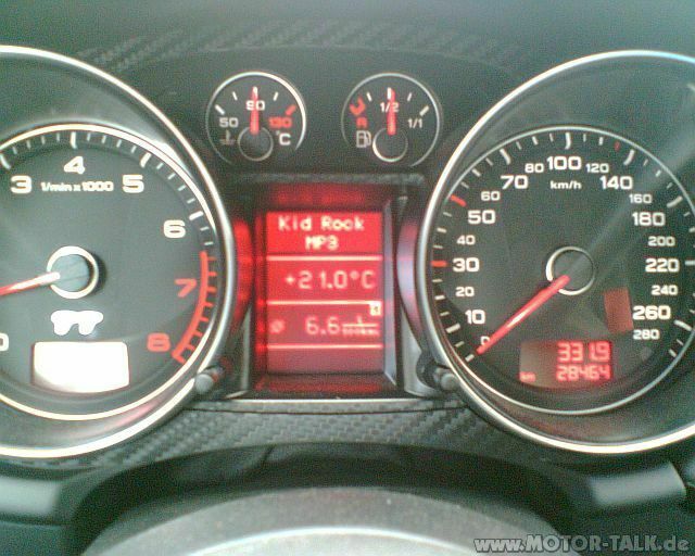 Öl Verbrauch beim Audi TT 200 PS