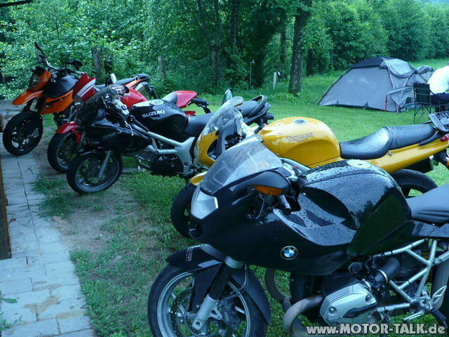 Das MT-Bikertreff-Weißbierverprobungstreffen