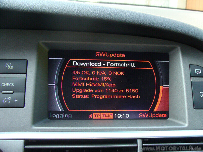 MMI Update 1140 -> 5150 scheint schiefzugehen :o