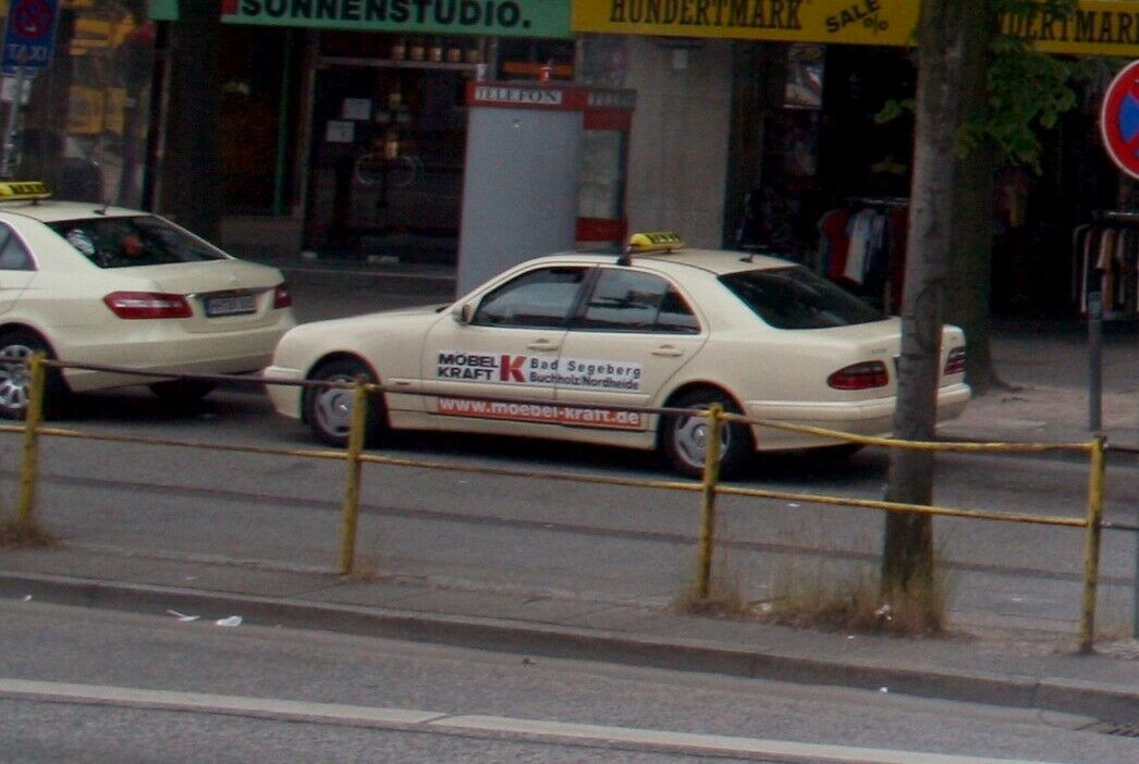 Das taxi ist da...