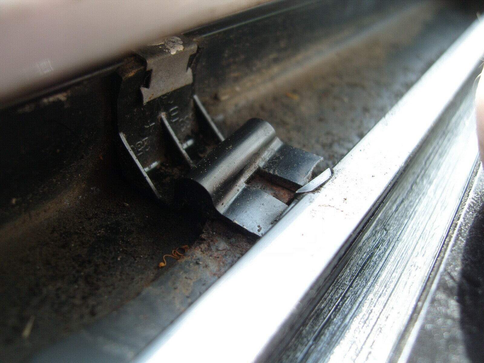 Windabweiser Schwarz Für Mercedes GL & M-Klasse W164 (2005-2011) – Seitenscheiben-Abweiserset Aus Acrylglas