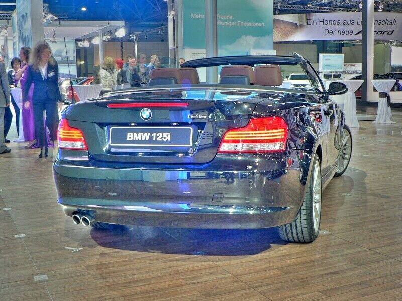 Vorpremiere des BMW 1er Cabrios auf der AMI