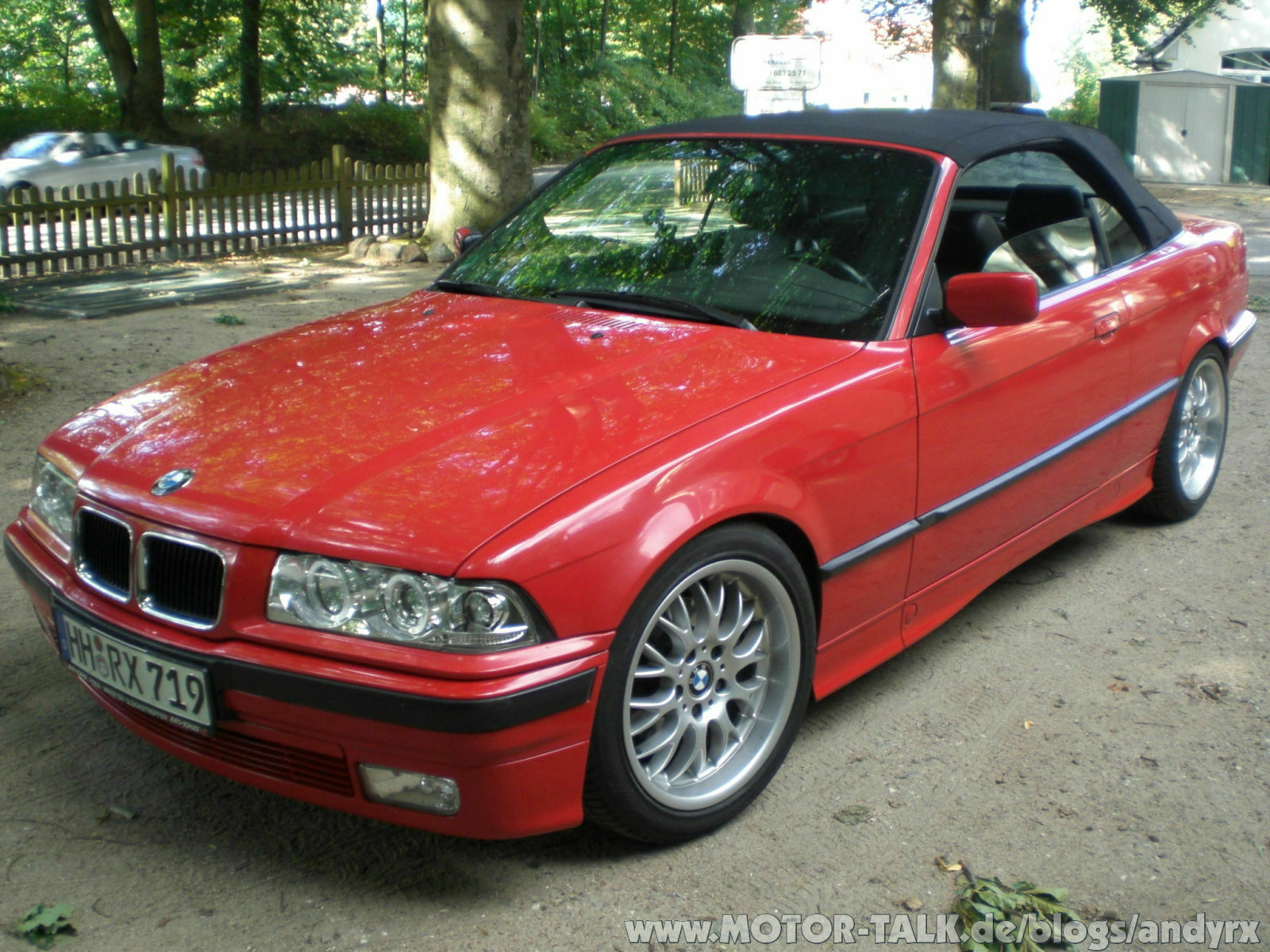 Neue Reifen auf dem BMW Cabrio von 215/45r17 auf 225/45r17 umgerüstet