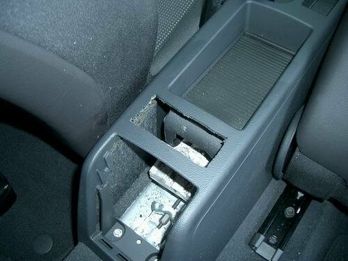 Projekt Mittelarmlehne (beleuchtet)