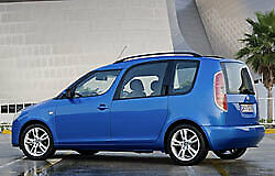 Škoda Roomster: Sparen im Quartett