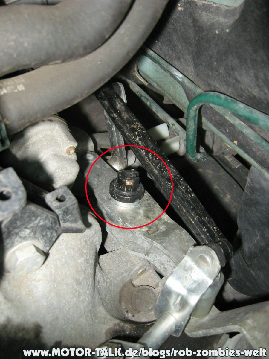 Austausch der Schaltumlenkung