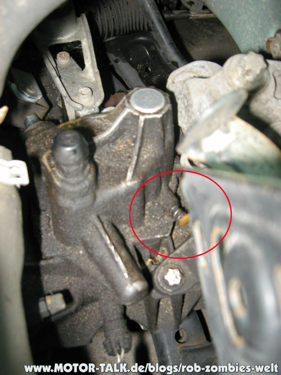 Austausch der Schaltumlenkung