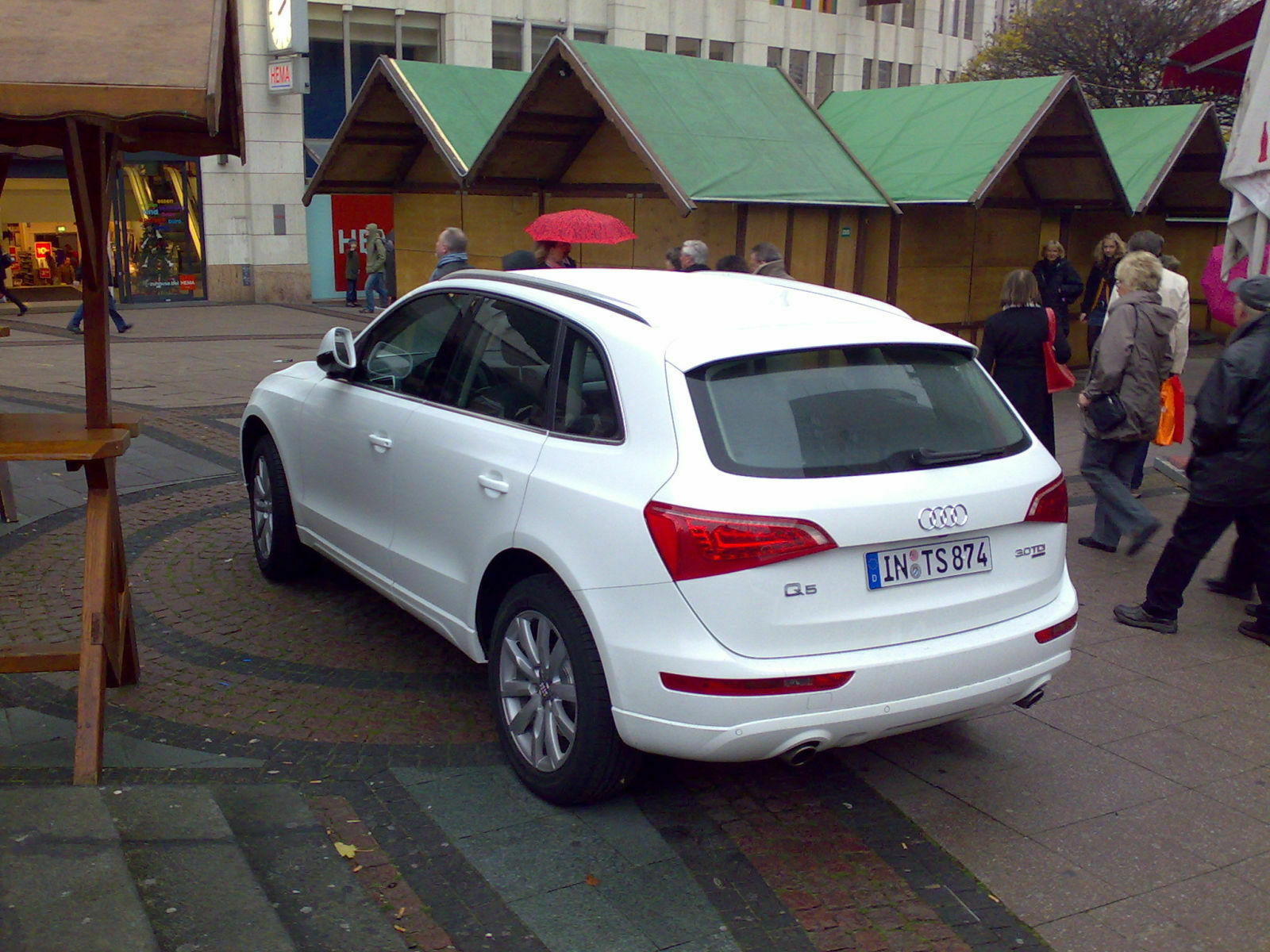 Q5 in freier Wildbahn, RESPEKT!