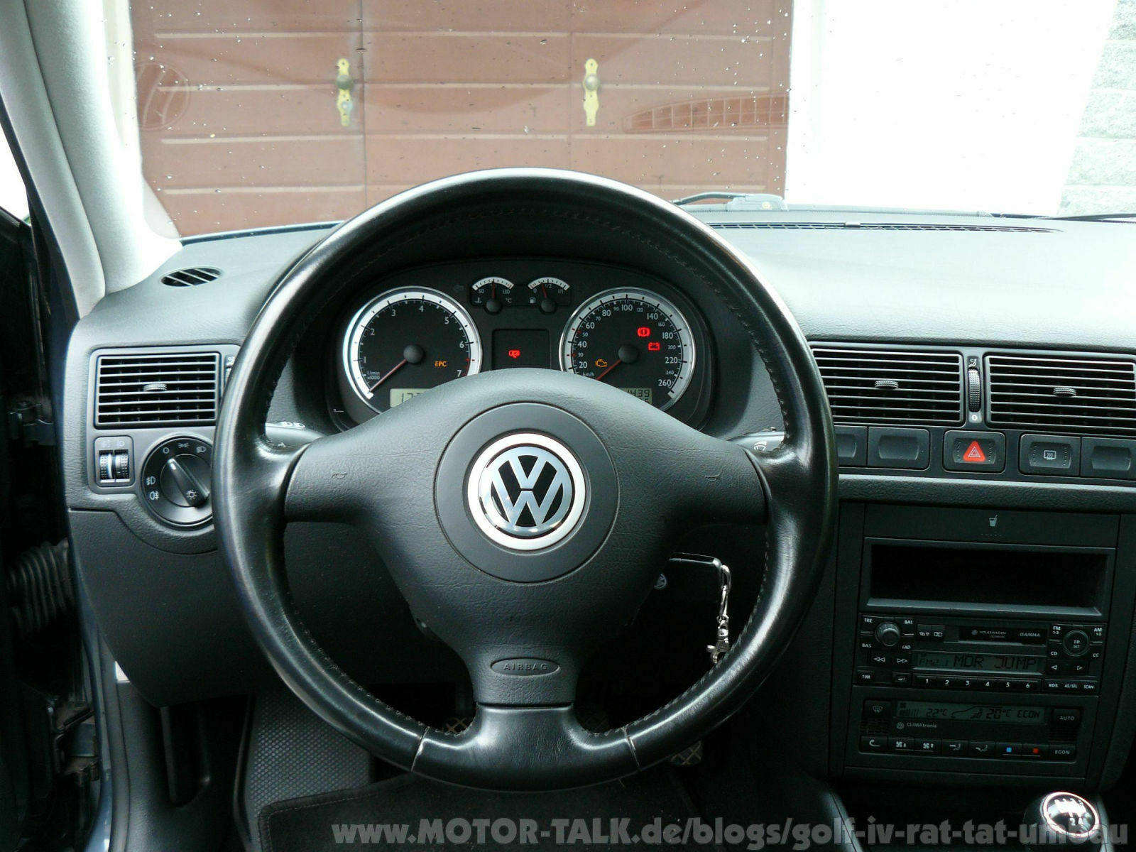 Orginale 3 Speichen Lederlenkrad