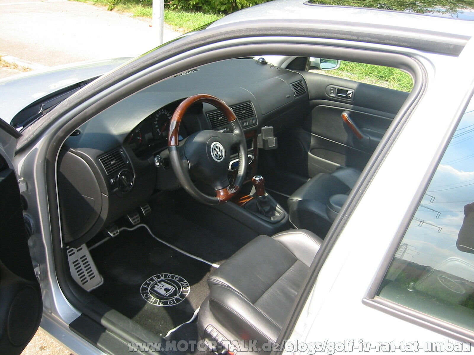 3 Speichen Holz Dekor Lenkrad