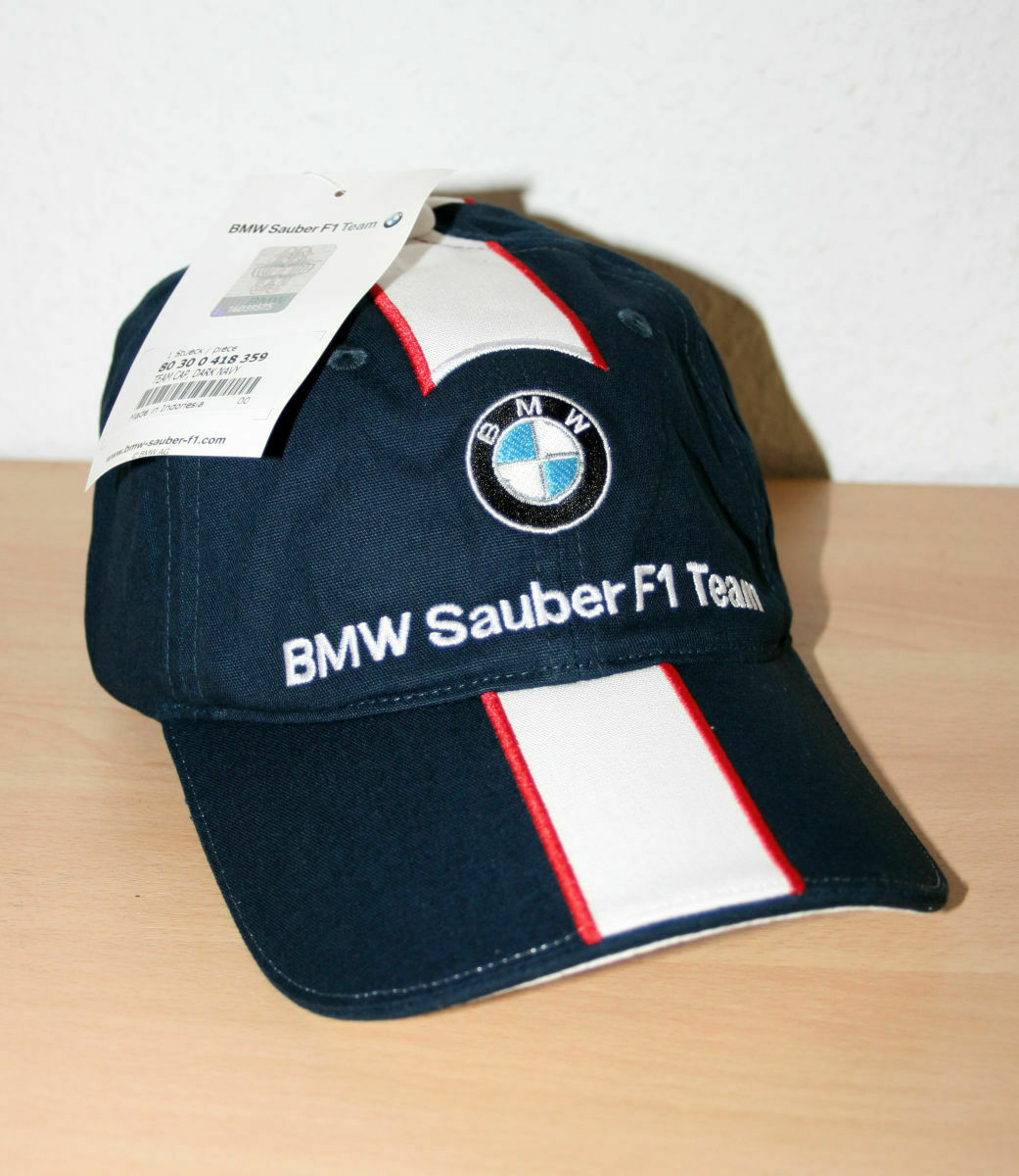 Biete: Original BMW Sauber F1 Team Cap blau Base Cap NEU * : Biete BMW