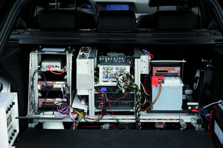 BMW iDrive Erprobungsfahrzeug