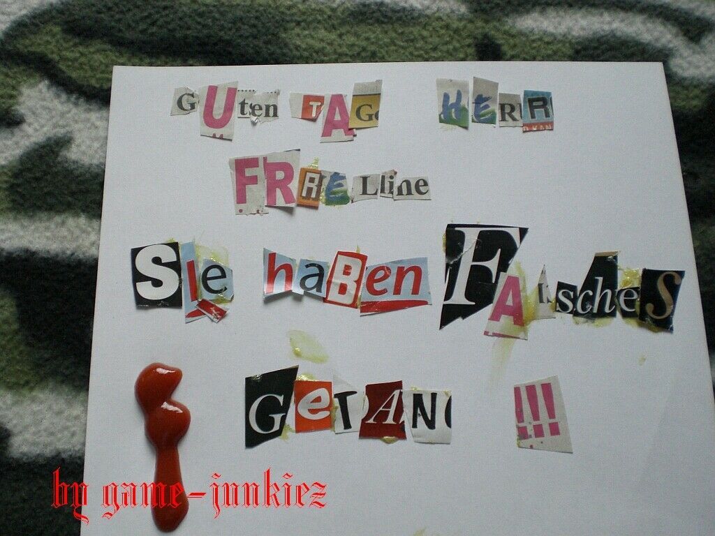 Sensationell! Freelines Drohbrief endlich aufgetaucht!