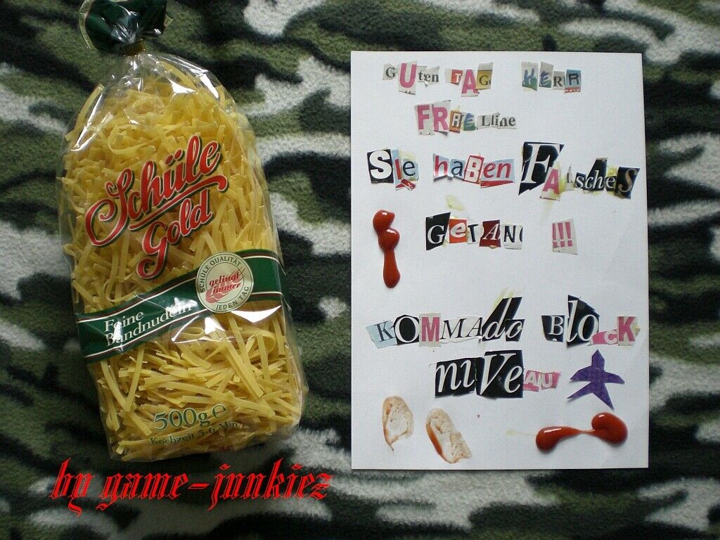 Sensationell! Freelines Drohbrief endlich aufgetaucht!