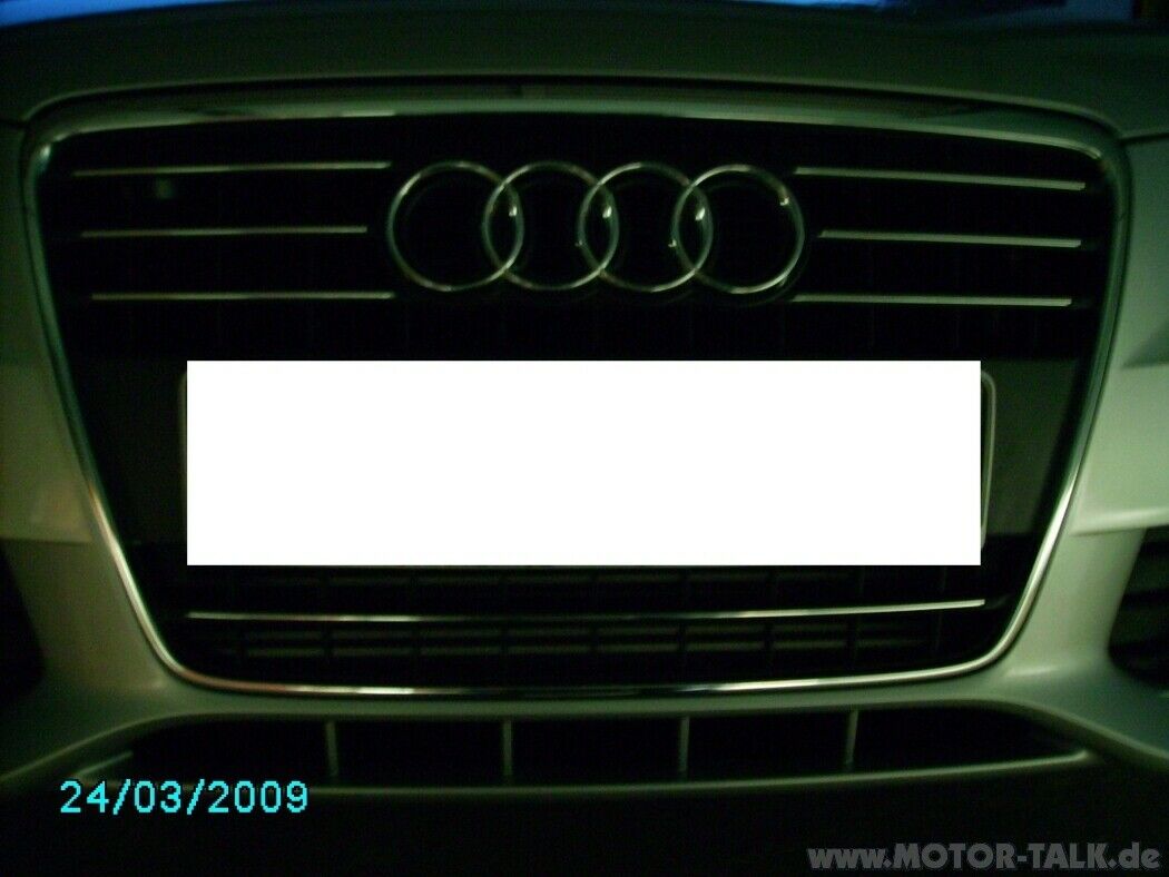 Chromzierleisten für den Singleframe Grill