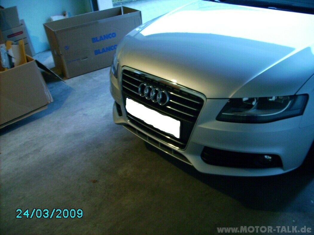 Chromzierleisten für den Singleframe Grill