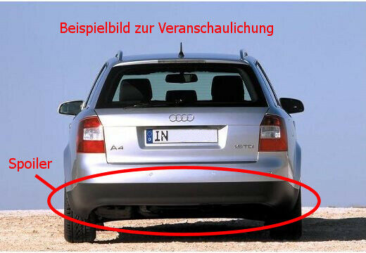 Neuer Spoiler für Heckstoßstange A4 B6 Avant