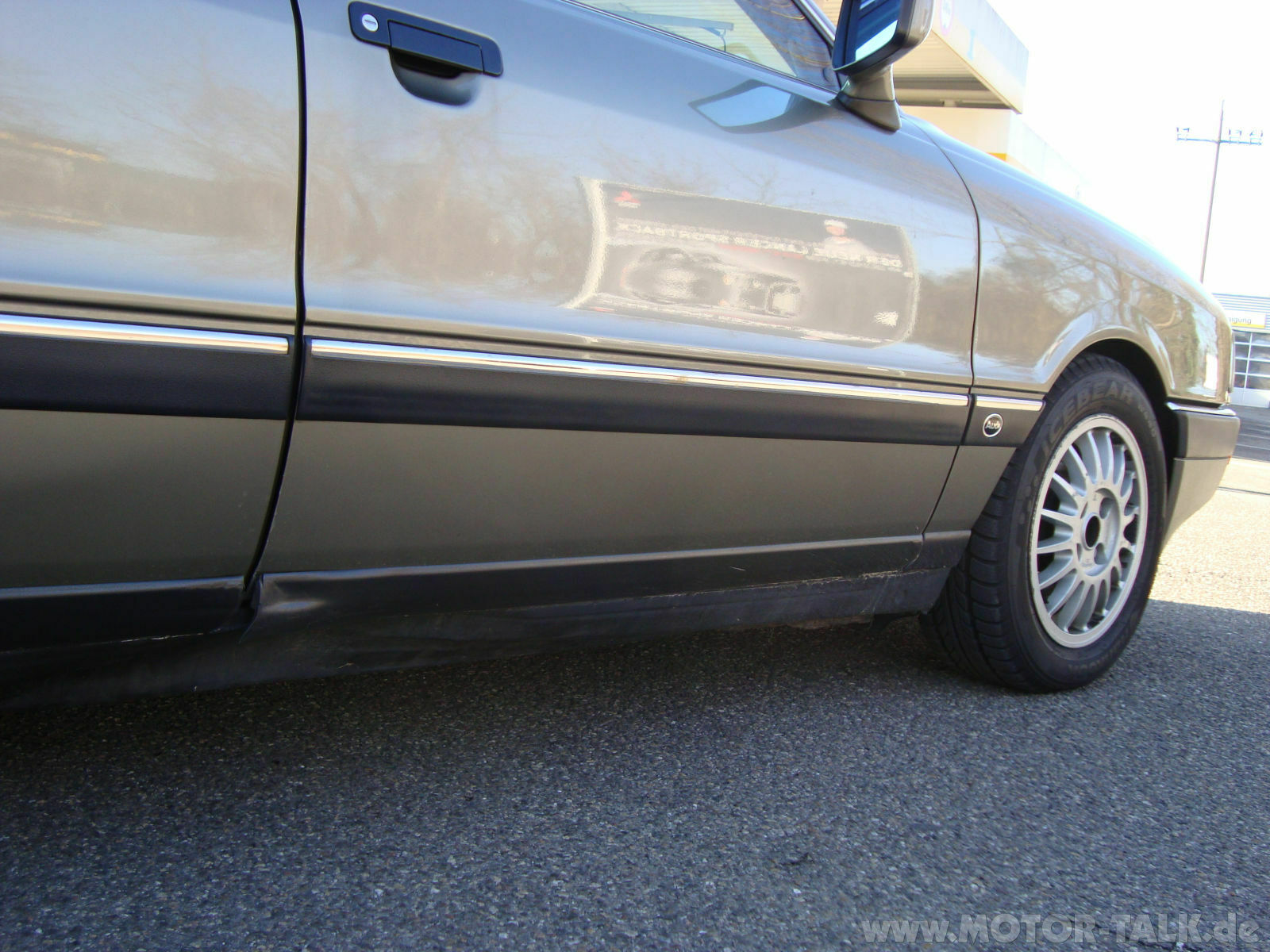 Aud Coupe zu schnell auf 100...