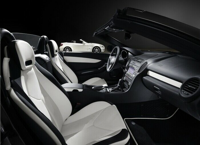 Mercedes-Benz SLK 2LOOK Edition: Kontrastprogramm in Schwarz-Weiß